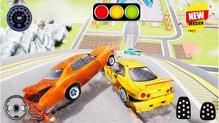Trials Car Crash Car Driving 2023 V2 - 3D Car Extreme Crash Simulator Game - Android GamePlay #2 screenshot 2