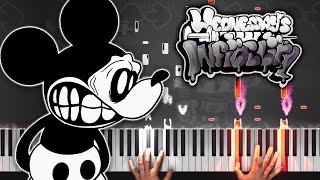 Unknown Suffering - Friday Night Funkin' VS Mickey Mouse - Piano Tutorial