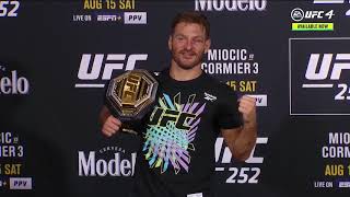 UFC 252: Stipe Miocic Post-fight Press Conference