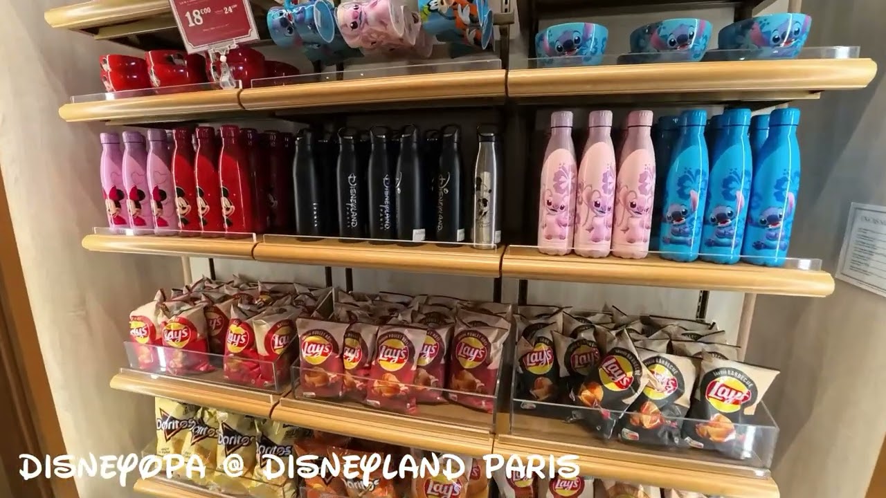 SHOP WALK THROUGH - HOTEL NEWPORT BAY CLUB BAY BOUTIQUE - Disneyland Paris - DisneyOpa
