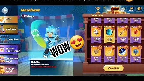 Buying most satisfying sword Effect 😍 #blockmango #bedwars #gaming