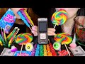 ASMR RAINBOW ROCK CANDY, SWIRL LOLLIPOP, GUMMY EYEBALLS, EDIBLE MONEY, MIC BRUSHING, POP ROCKS