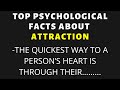 Psychological Facts about Attraction that are mind blowing.