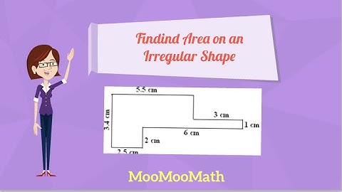 Finding the area of irregular shapes