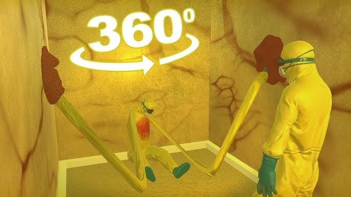 360º Backrooms Level 32 'Forest of the Skeleton Queen' (Found Footage) 