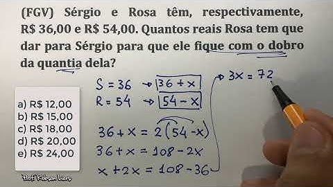 PROBLEMA DE MATEMÁTICA PARA CONCURSOS com IDADES