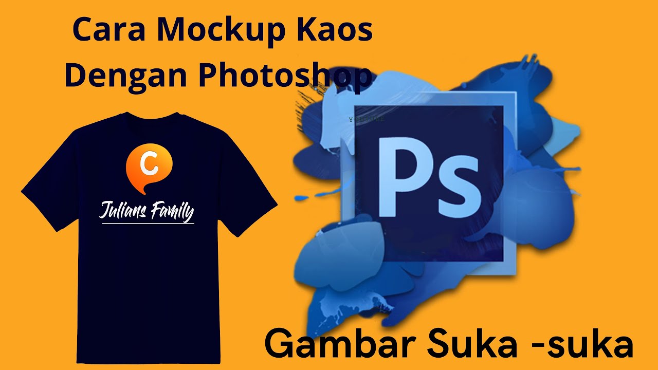Cara Buat Mockup Baju Dengan Adobe Photoshop Review Youtube