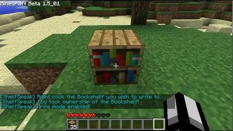 [Minecraft Bukkit Plugin] HOW TO: ShelfSpeak