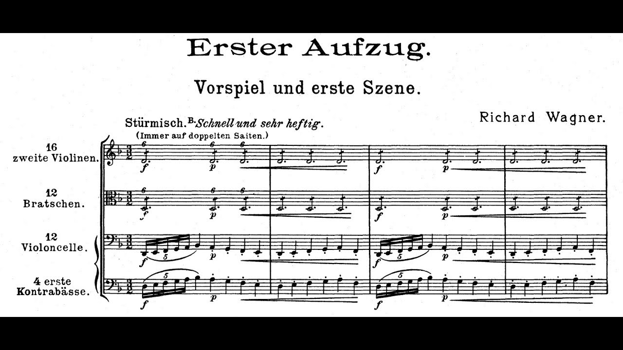 DIE WALKÜRE by Richard Wagner (Audio + Full Score) - YouTube