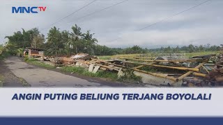 Puluhan Rumah dan Warung di Boyolali Rusak Akibat Diterjang Puting Beliung - LIP 16/04