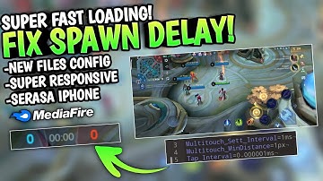 New! How To Fix Spawn Delay (Slow Loading) Ml | Cara Smooth Bermain Mobile Legends