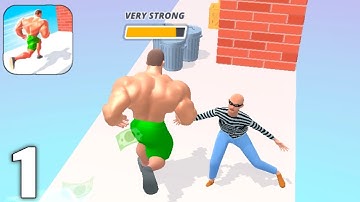 Muscle Rush - Gameplay Walkthrough Part 1 Levels 1-30 (Android & iOS)