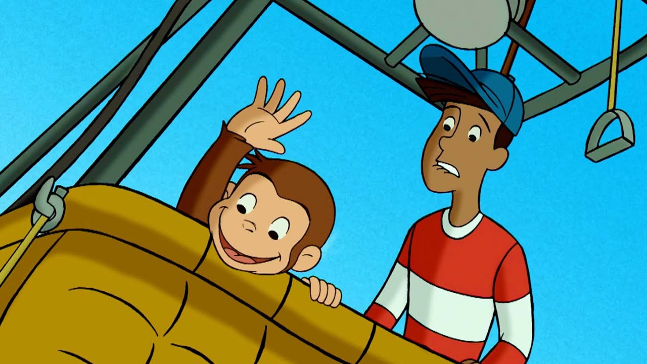 George fa volare una mongolfiera 🐵 Curioso Come George 🐵 Cartoni per Bambini