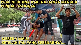 DIHINA DAN DIINJAK KARENA HANYA PENJUAL ASONGAN, TERNYATA DIA ADALAH BOS BESAR..