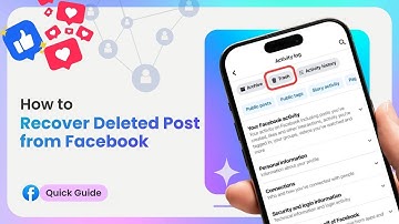 📲 How to Recover Deleted Post from Facebook 2024 [Quick Guide]