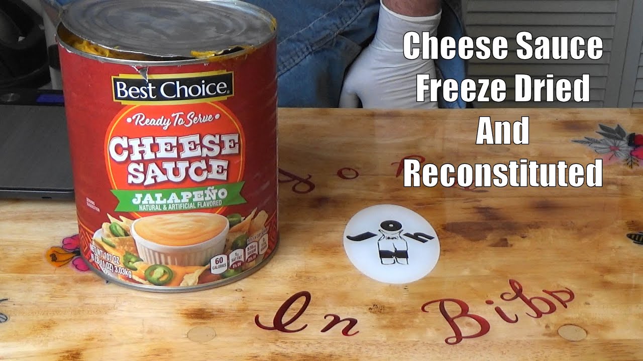 Cheese Sauce Freeze Dried And Reconstituted Ep242 YouTube