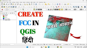 FCC क्यों जरूरी है | Create a False Colour Composite FCC in QGIS | False Colour Composite | Qgis 