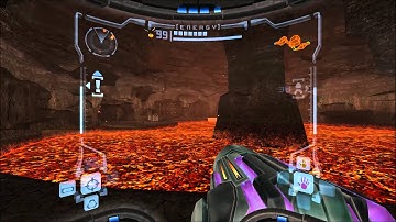 Metroid Prime (1080p HD 60fps Dolphin Widescreen Hack) - Part 13 - Passing Through Magmoor