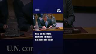 WATCH: U.N. condemns reports of mass killings in Sudan screenshot 4
