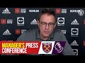 Manager's Press Conference | Manchester United v West Ham United | Ralf Rangnick | Premier League