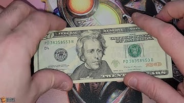 DRIEVOUDIG SERIENUMMER $20-biljet gevonden! Zoektocht naar zeldzame bankbiljetten ter waarde van ...
