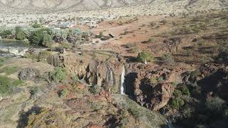 Epupa Falls Drone Video , Namibia