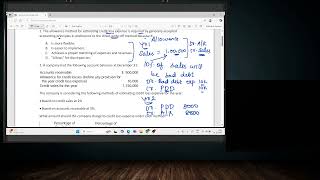CMA US part 1 Section A | Accounts Receivables | MCQs + Concepts |