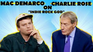 Mac DeMarco on being labeled &quot;Indie-Rock God&quot; (Charlie Rose)