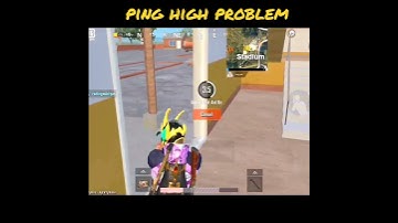 Ping high problem  with Pubg mobile lite #shorts #pubgmobilelite
