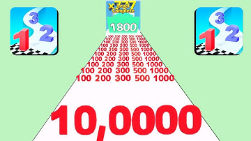 🛟 Rescue push 🆚 Number run Shooting 2048 gameplay New Update part 25