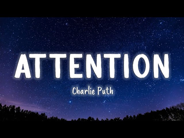 Attention  - Charlie Puth [Lyrics/Vietsub] ~ TIKTOK HITS ~ class=