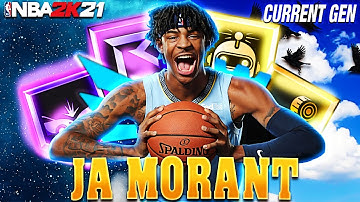 The Official JA MORANT Build on NBA 2K21 CURRENT GEN