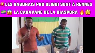 💥LES GABONAIS PRO OLIGUI sont à Rennes 🇬🇦😱 LA CARAVANE DE LA DIASPORA 🔥🫣