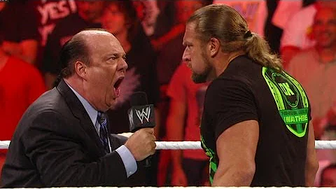 Paul Heyman accepts Triple H's SummerSlam challeng...