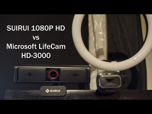 SUIRUI 1080P HD vs Microsoft LifeCam HD-3000 | M4ketech reviews
