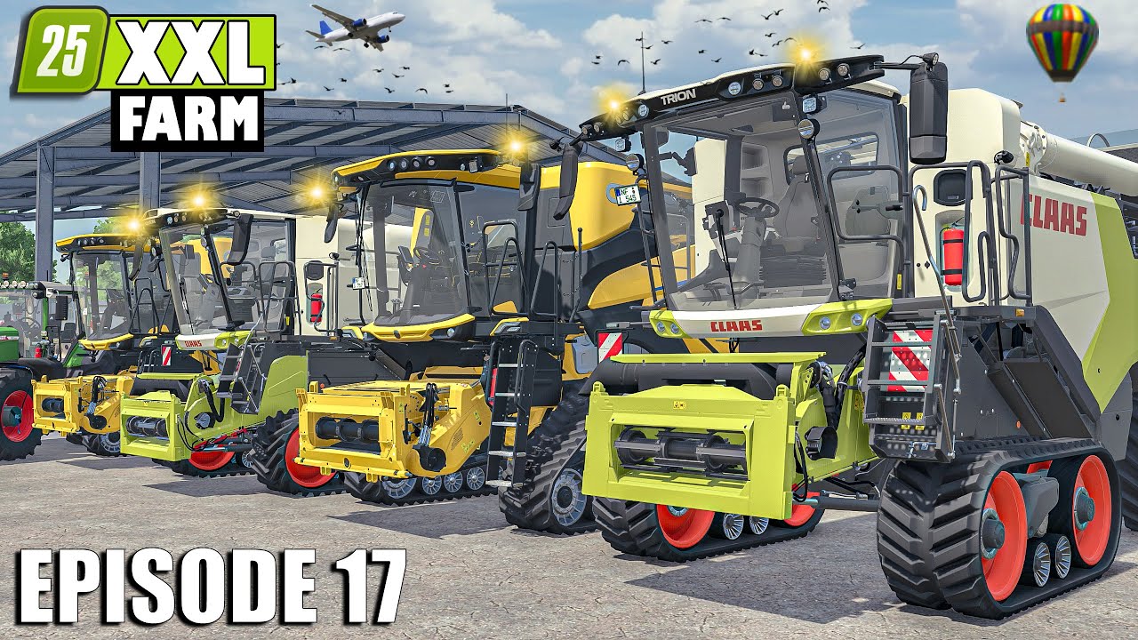 THIS GIANT HARVEST WILL MAKE US RICH! | The XXL FARM | Farming Simulator 25