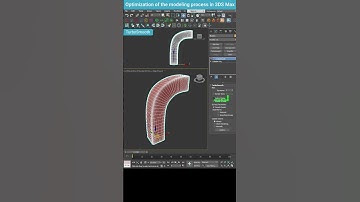 TurboSmooth Demystified: Streamlining 3D Modeling Workflow #shorts  #tips #3dsmax #turbosmooth