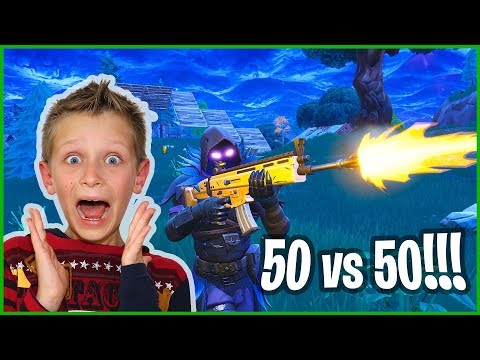 New 50 vs 50 Mode in Fortnite Battle Royale!