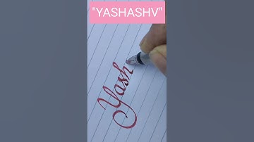 Beautiful writing in Cursive l #calligraphy #cursive #shorts #handwriting