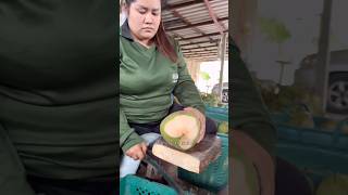 Easy Coconut Cutting Skill - Fruits Cutting Skill