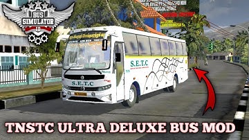 download TNSTC ULTRA DELUXE BUS mod for bus simulator Indonesia