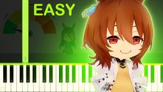 Agnes Tachyon Low Cortisol Dance - Easy Piano Tutorial