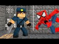 Minecraft : HOMEM ARANHA FOI PRESO !! - ( Polícia e Ladrão)