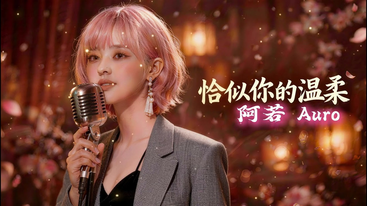 阿若 Auro｜《恰似你的温柔》｜温柔女声翻唱 夜晚安静聆听｜讓它 淡淡地來讓它 好好地去