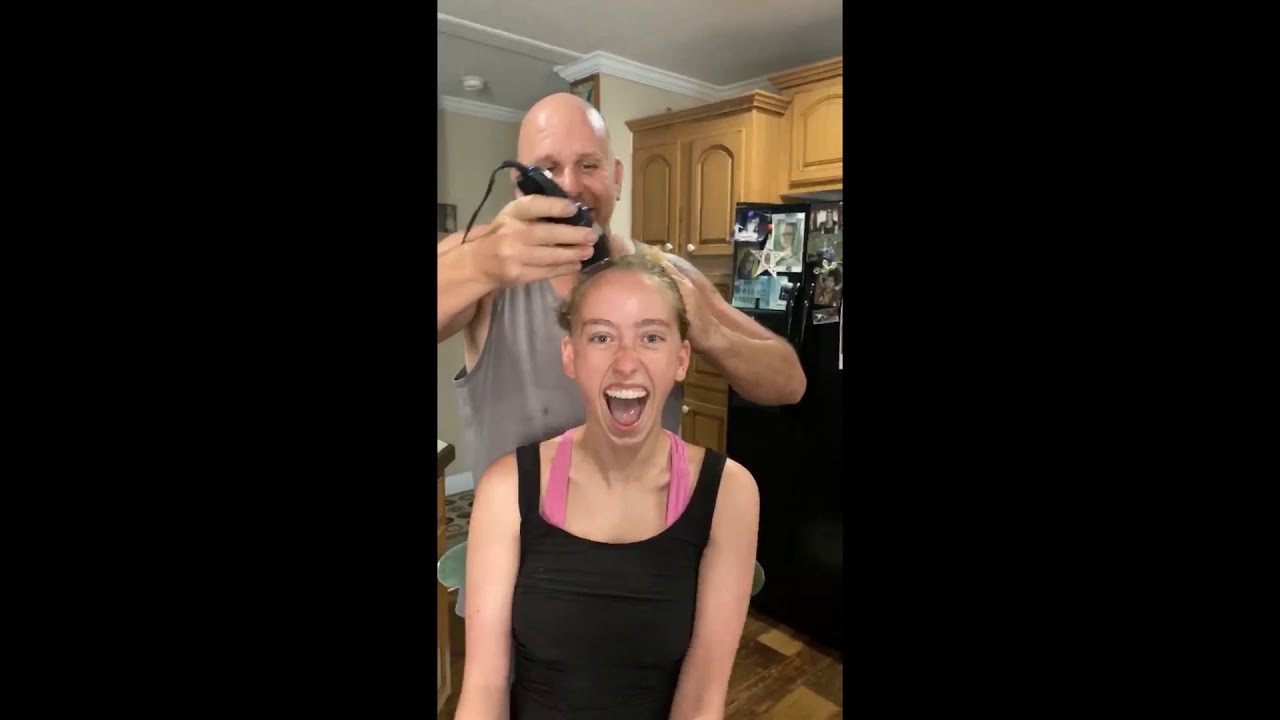 SHAVING my head bald  i have no more hair.    MUST WATCH!!!!!!