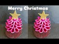 christmas tree from glitter foam sheet #christmas 🎄❄️🎁