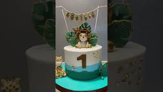 Ideia De Bolo Selva, Animais, Safari Floresta Bolos Itália. Bolo Ercream