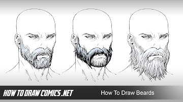 How To Draw: Beards and Facial Hair