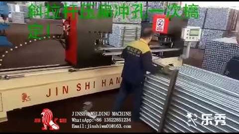 JINSHI diagonal brace press-forming and punching machine