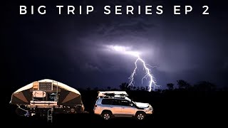 THUNDERSTORM in a CAMPER TRAILER in the OUTBACK!